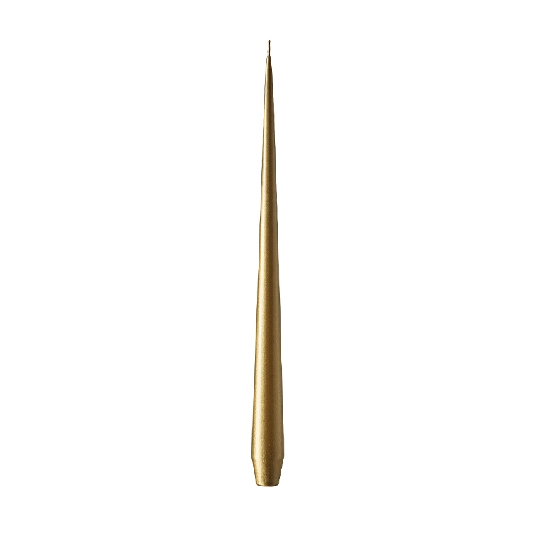 Candle 32 cm Gold